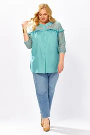 Bluzka Belinga #5169 biryuza