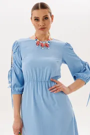 Sukienka Anelli Laurel #1878 golubaya fantaziya