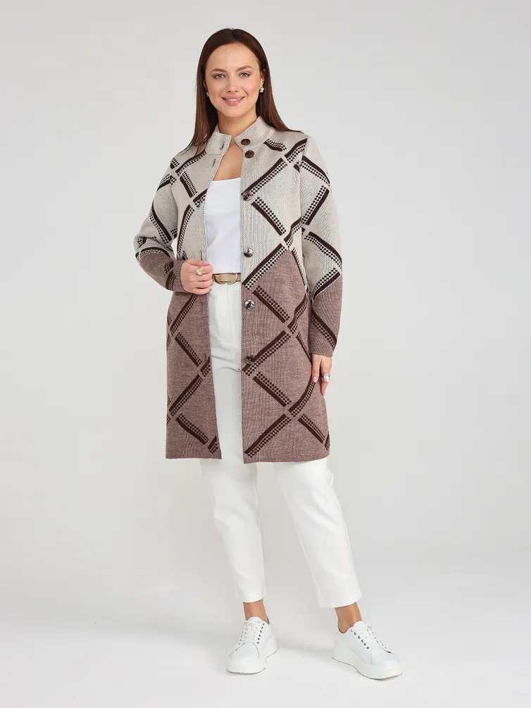 Sweter BONADI #2211 kapuchino