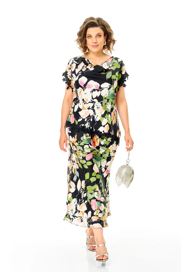 Костюм Michel Chic арт. 1460 цветочный