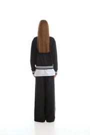 Cardigan Elema #1K-2403 chyornyj 164