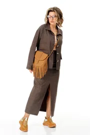 Garnitur Anastasia #1384 shokolad