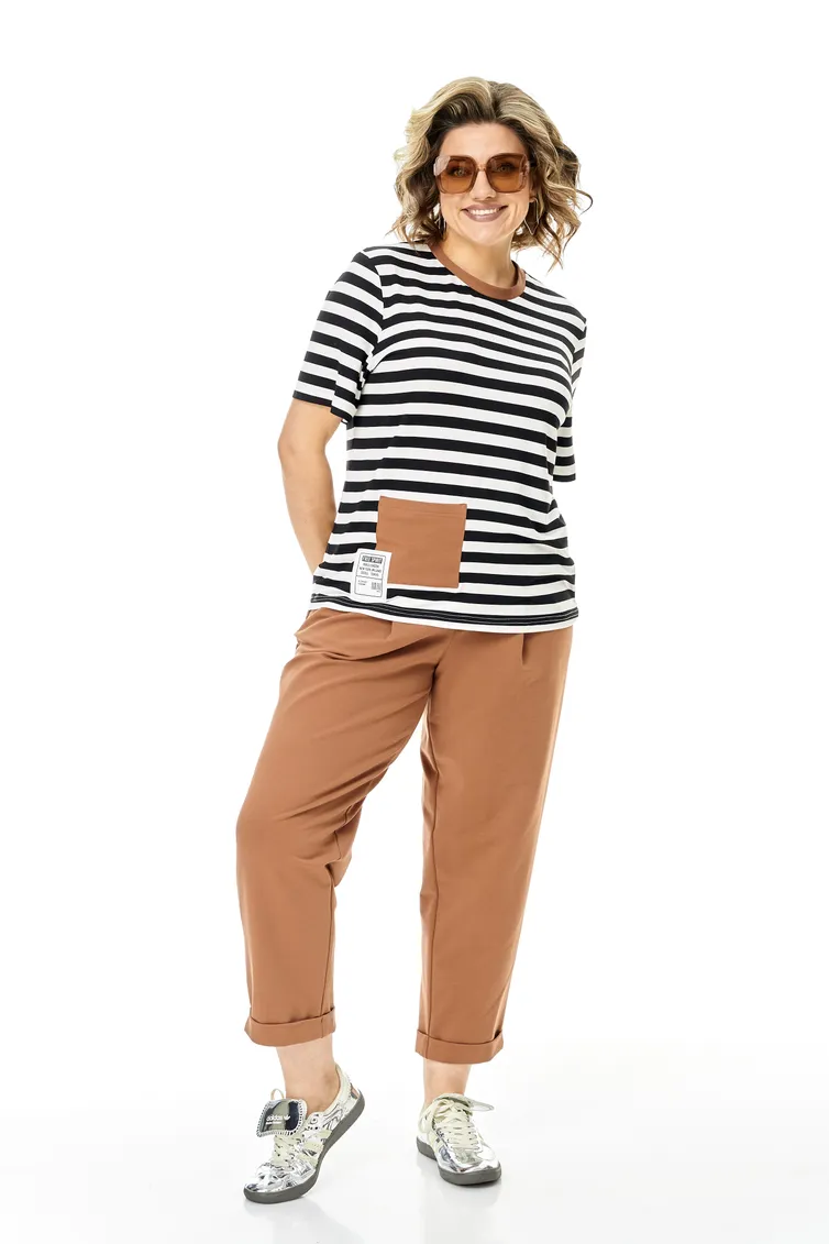 Set Michel Chic #1452 mednyj, poloska