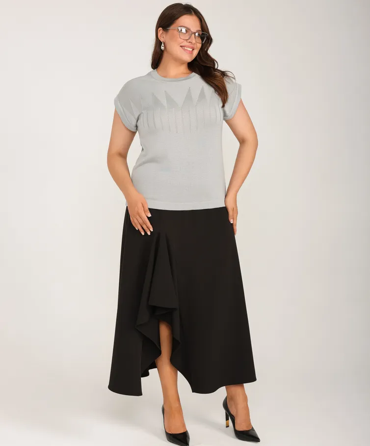Jumper BONADI #2130 seryj