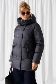 Coat Beautiful & Free #1018 grafit