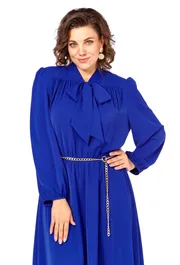 Sukienka Ava fashion #M-131 sinij
