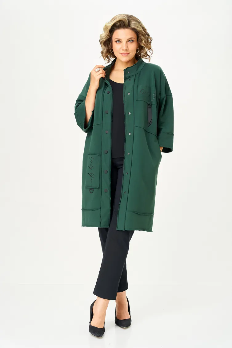 Sweter Rumoda #2019 temno-zelenyj