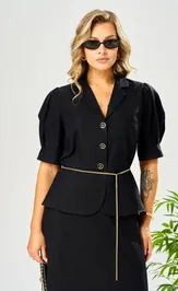 Suit Ava fashion M-213 chernyj
