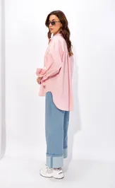 Блузка Люше 4352розовый