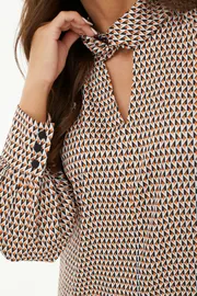 Bluzka MALI #623-054 ryzhij romb