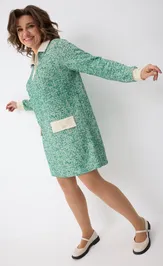 Платье BegiModa 1061 малахит