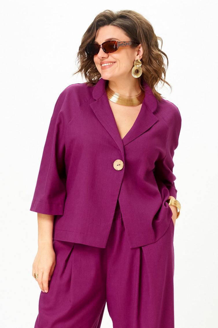 Blazer SOVA #11328 fuksiya