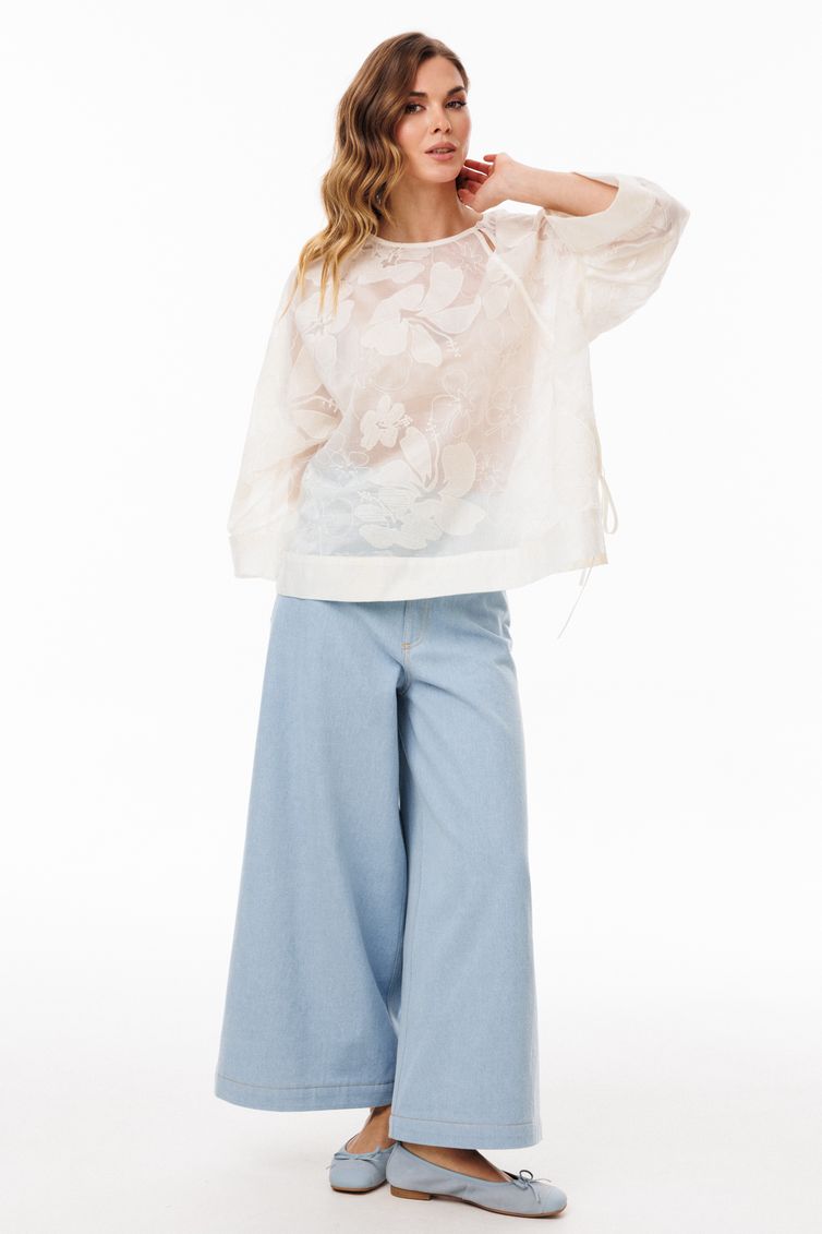 Блузка EOLA арт. 3110 молочный