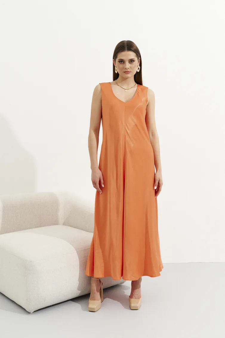 Платье Ketty арт. K-05480w оранжевый