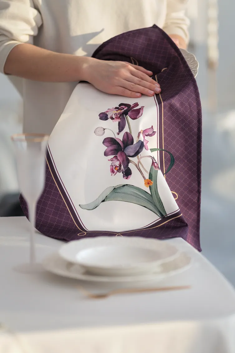 Kitchen textiles Listelle #419402 polotence 2 shtuki, razmer polotenca 45x65 sm
