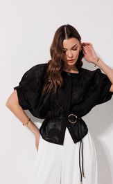 Блузка Люше 4382 черный