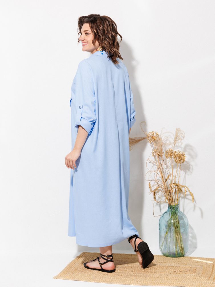 Dress Anastasia MAK #1330 goluboj
