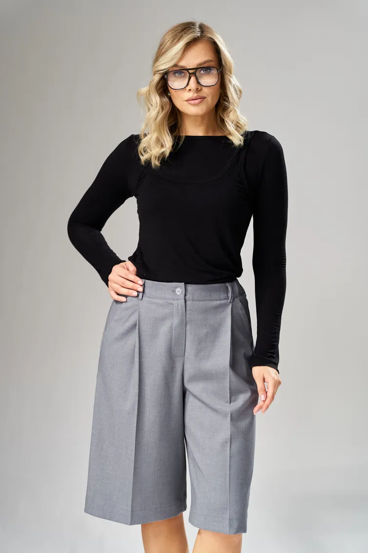 Trousers Ava fashion #M-241 seryj