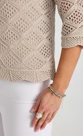 Sweter BONADI 2208 len