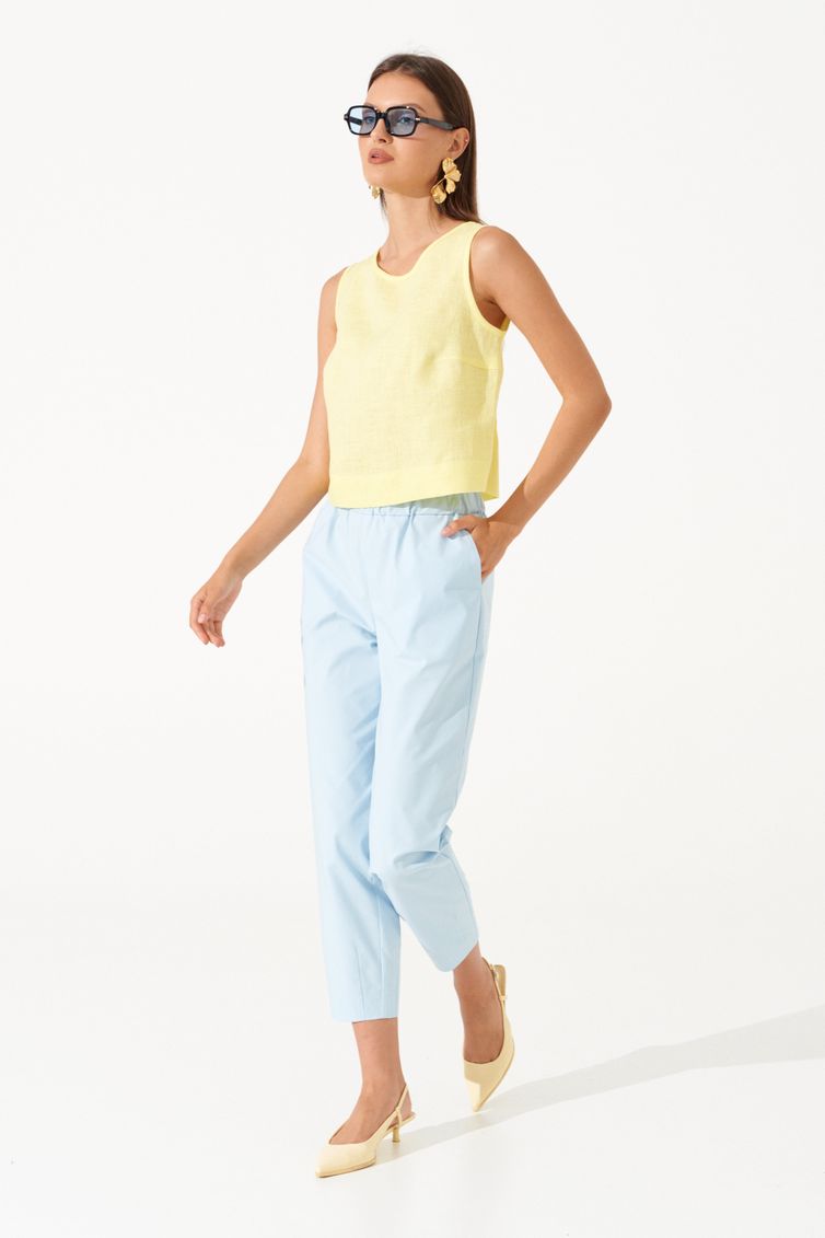 Блузка Romgil арт. РТ0147-ЛЕ4 светло-желтый