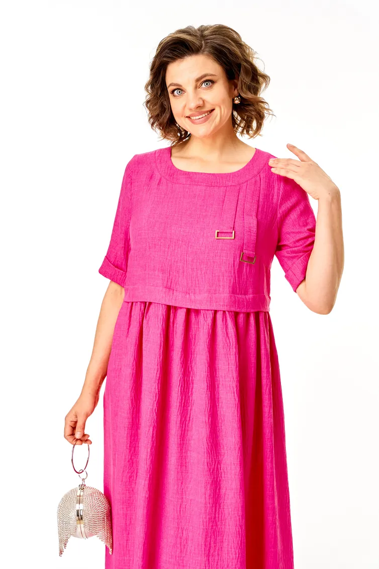 Sukienka Michel Chic #2132/1 fuksiya