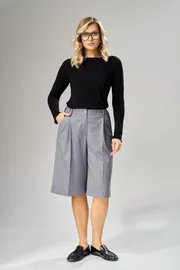 Trousers Ava fashion #M-241 seryj