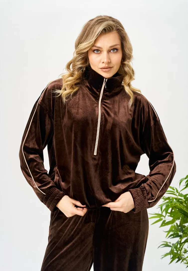 Костюм Ava fashion арт. М-166 коричневый