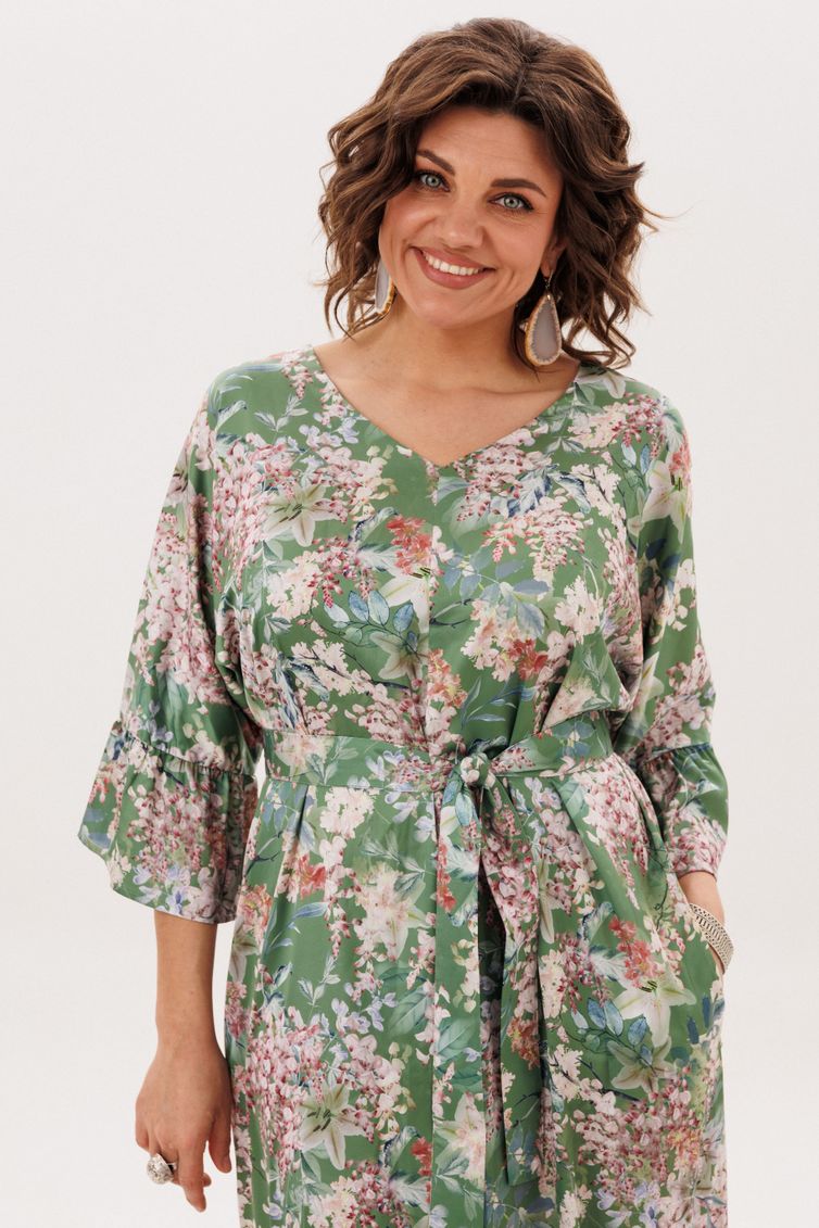 Платье Anelli Laurel арт. 1822 акация в саду