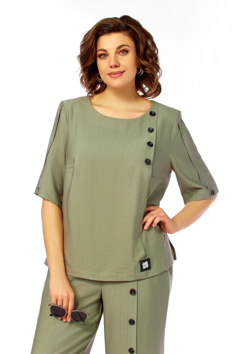 Костюм Ольга Стиль арт. С1022 хаки