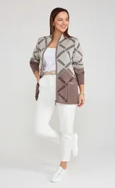 Sweter BONADI 2217 kapuchino