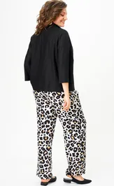 Garnitur SOVA 11332 chernyj- leopard