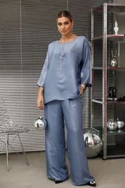 Костюм Anastasia арт. 1228.1 голубой жемчуг