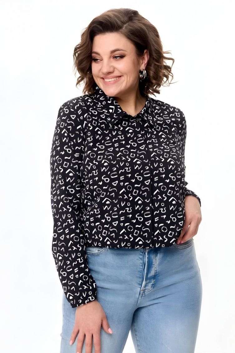 Blouse Abbi #4028 chernyj