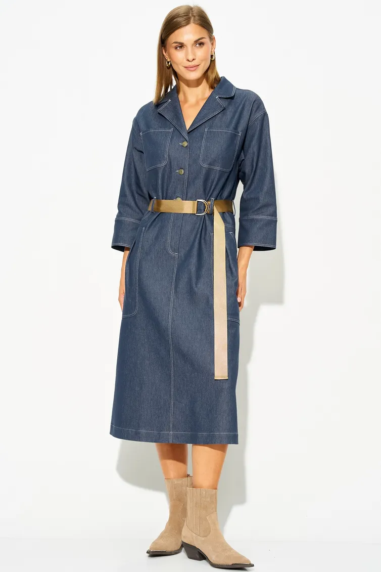 Dress LAIKONY #L-494 sinij