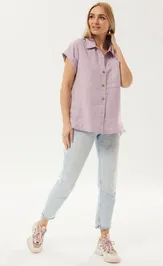 Blouse Ma Cherie 1172 pepelno-rozovyj