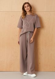 Брюки Panda арт. 123960 мокко