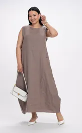 Sukienka FASHION CENTRE L-4258/Kakao/170