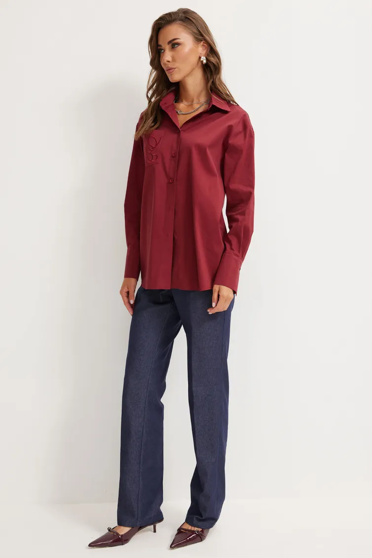 Bluzka Lyushe #4164 bordo