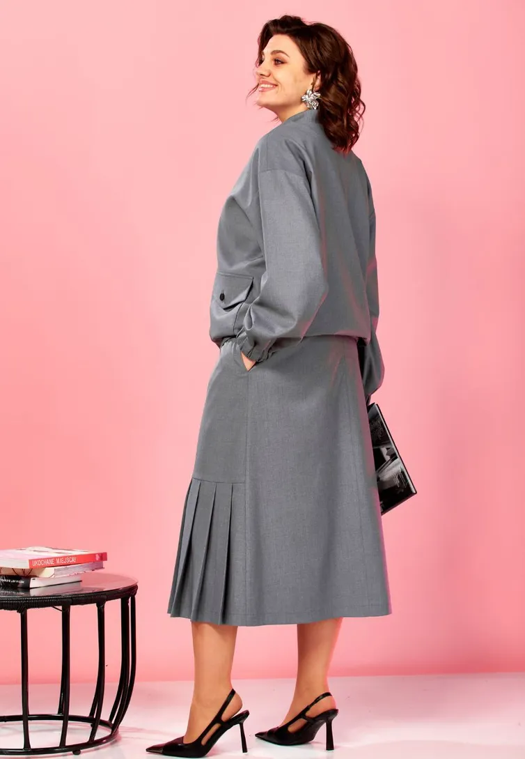Костюм Ava fashion арт. М-179 серый