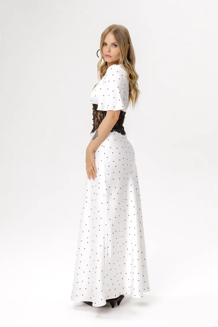 Dress Pirs #6662 belyj