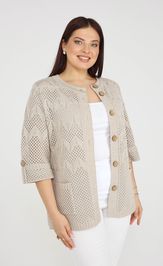 Кардиган BONADI 2187 лен