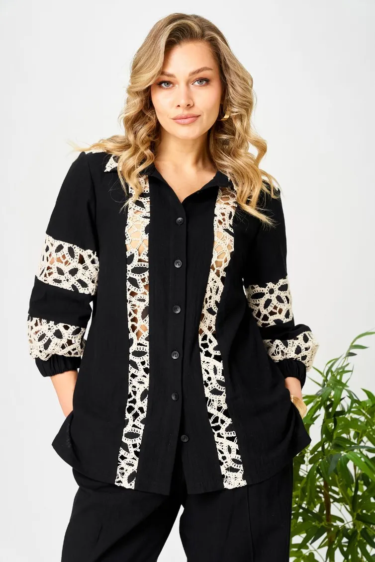 Garnitur Ava fashion #M-195 chernyj