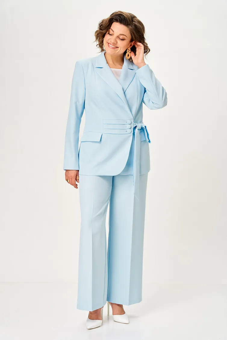 Suit Anastasia MAK #1277 goluboj
