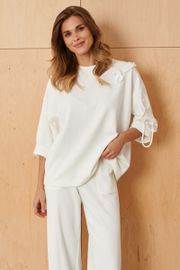 Джемпер Panda арт. 123340 молочный