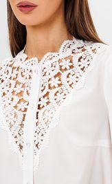 Blouse VIZAVI 728 molochnyj