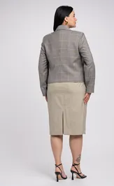 Żakiet FASHION CENTRE Psh-3606/Bezhevaya kletka