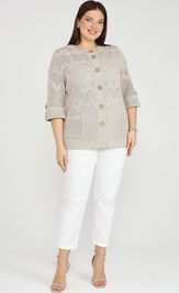 Кардиган BONADI 2187 лен