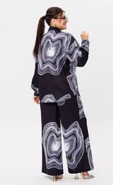 Trousers Anelli Laurel 1514.2 mramornye bryuki