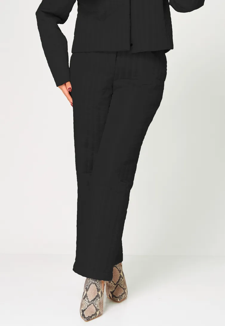 Spodnie V&N fashion #1059_chernyj