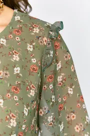 Платье LS арт. 25301 зеленый